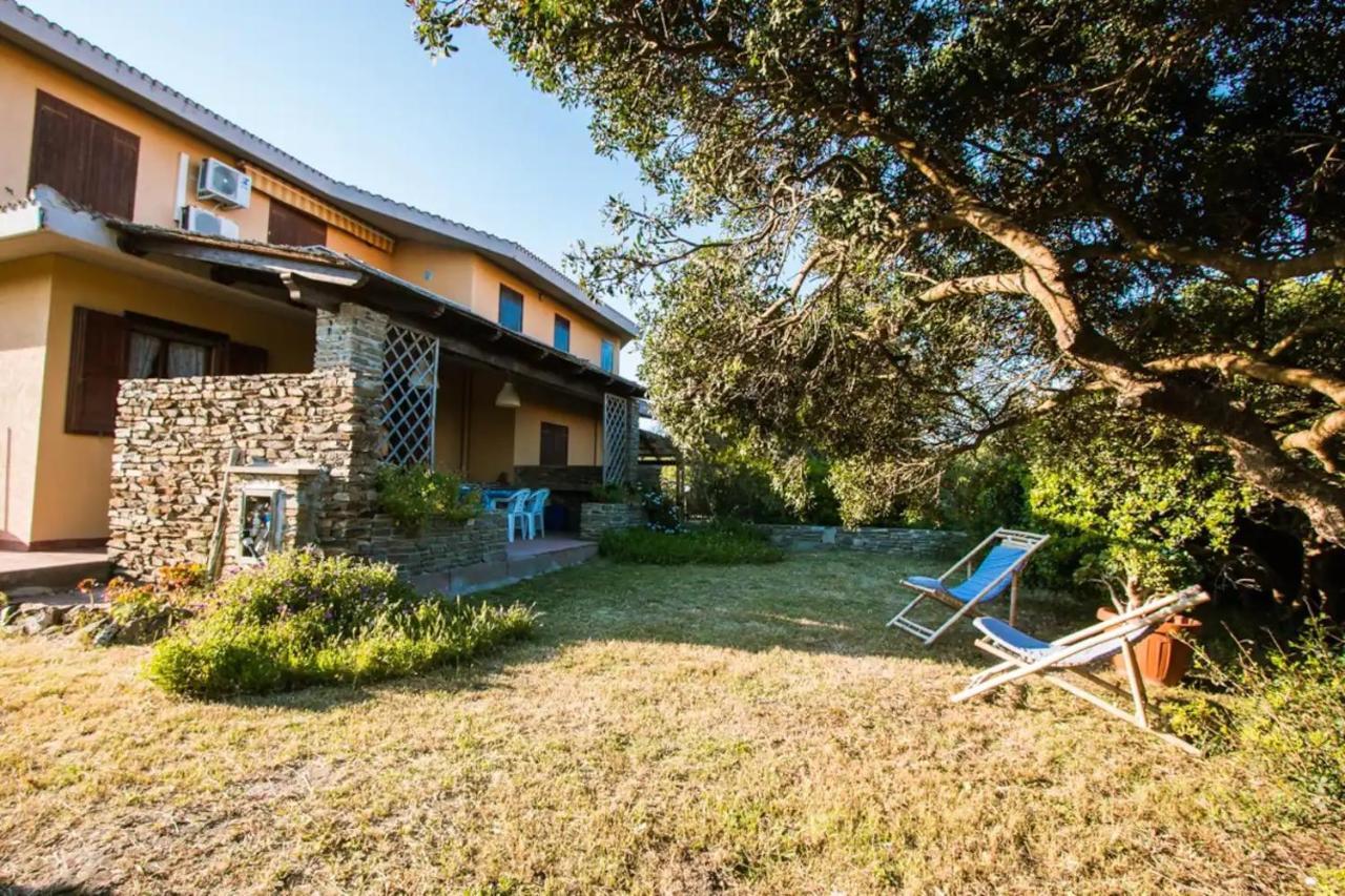 Апартаменты L' Elicriso, A Pochi Passi Dal Mare Con Giardino Privato - The Elicriso, A Few Meters From The Sea, With Private Garden Стинтино Экстерьер фото